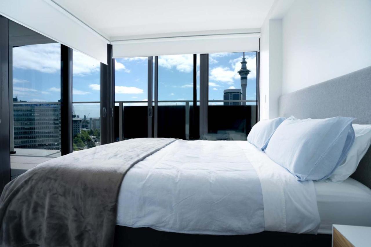 Amazing Views 2 Bedroom Apt In Auckland Cbd Екстериор снимка
